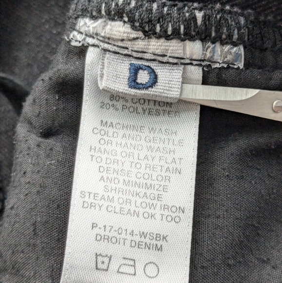 Roucha • Droit Denim Drawstring Jeans - Picture 9 of 10